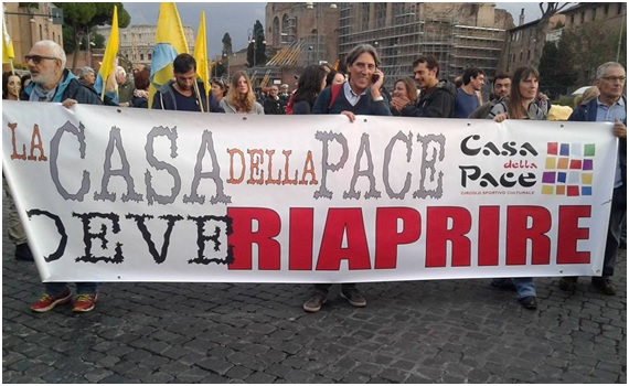 manifestazione casa della pace 1