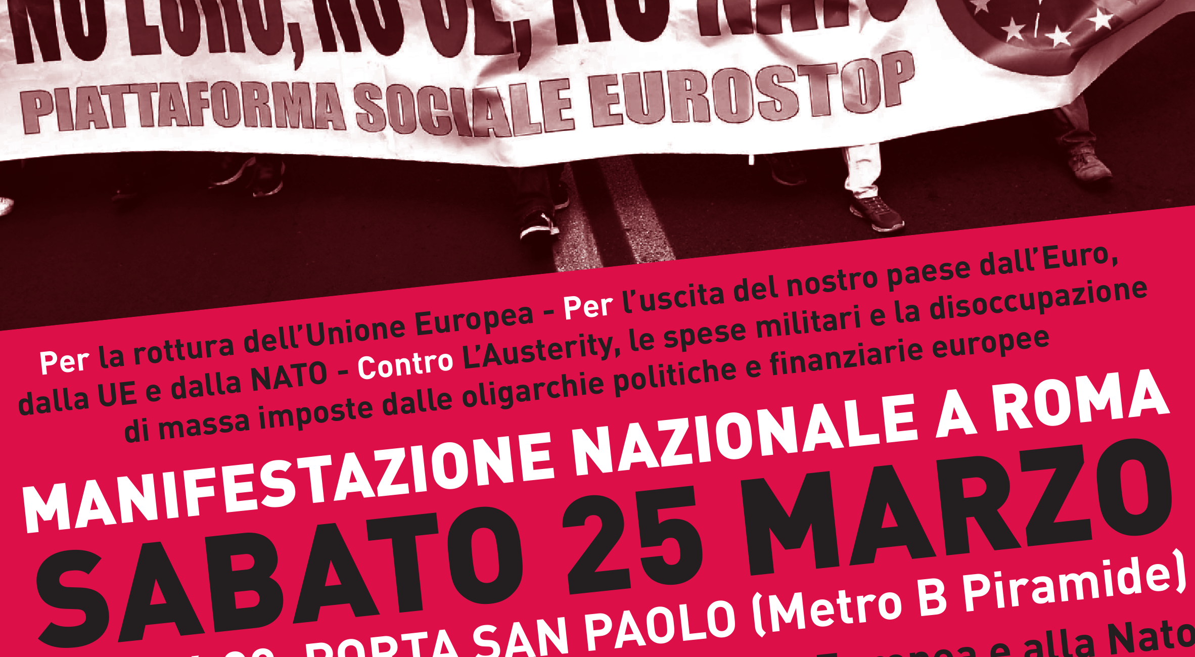 Manifesto 25 marzo