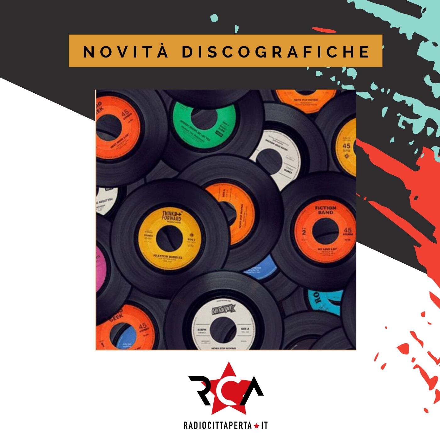 NOVITA' DISCOGRAFICHE