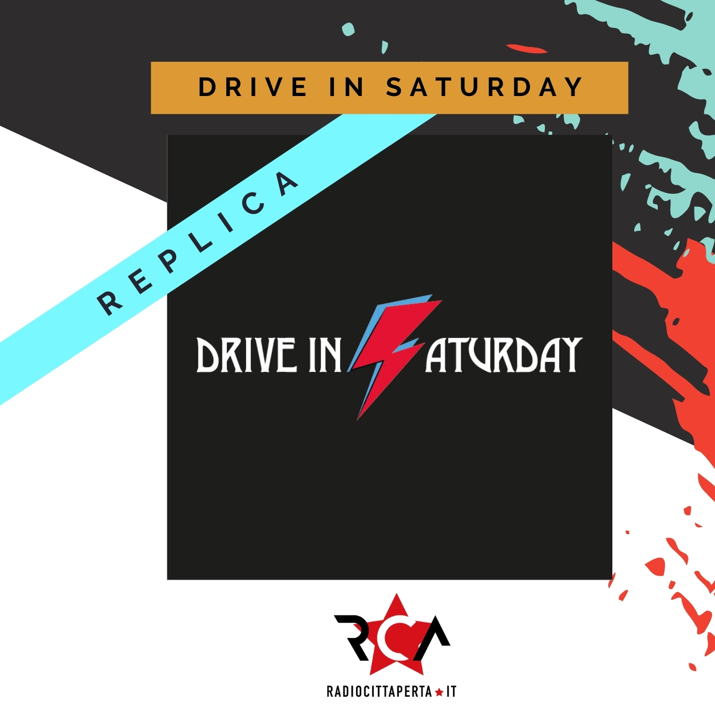 DRIVE IN SATURDAY (REPLICA) con ALESSANDRO SGRITTA ed EUGENIO STEFANIZZI