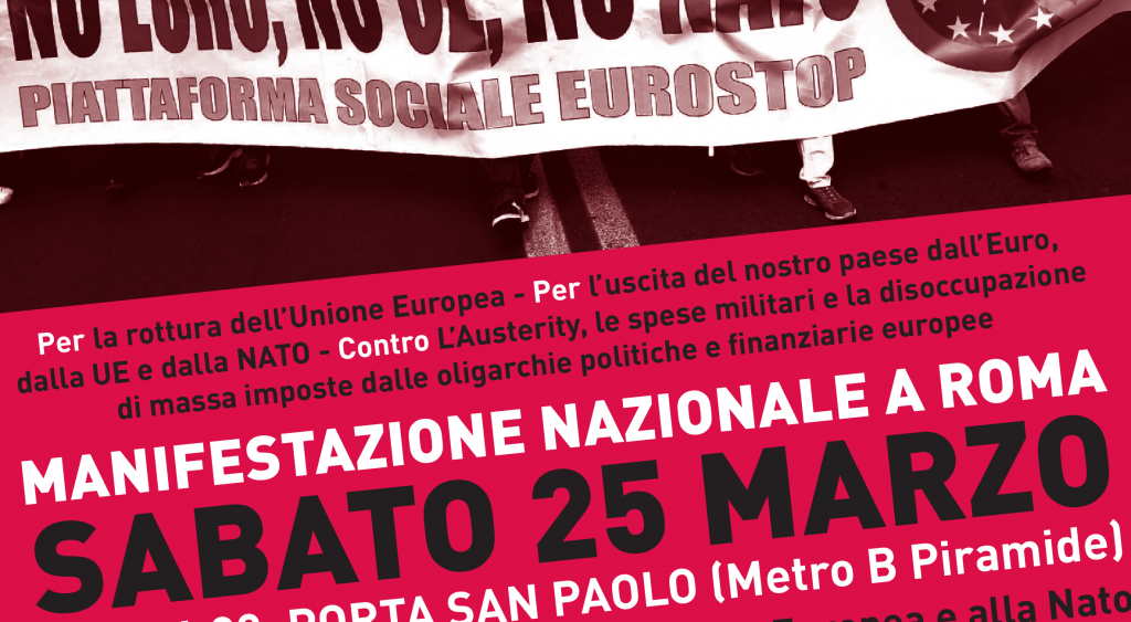 Manifesto 25 marzo