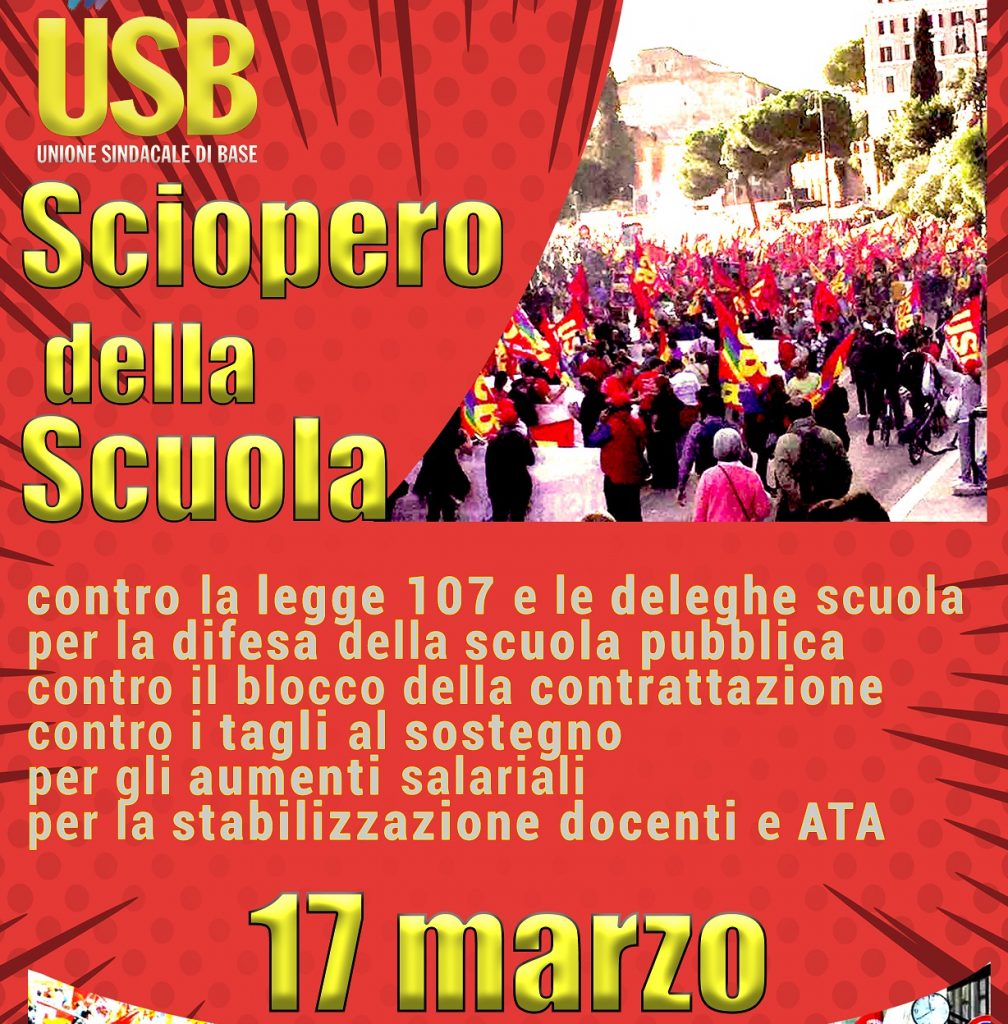 sciopero scuola