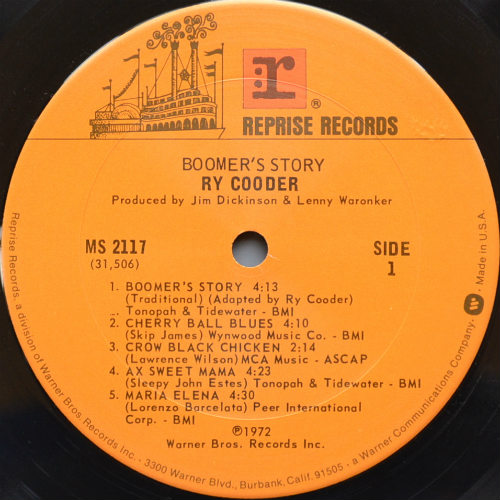 Ry-Cooder-–-Boomers-Story