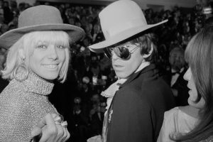 Keith Richards et Anita Pallenberg à Cannes en 1967