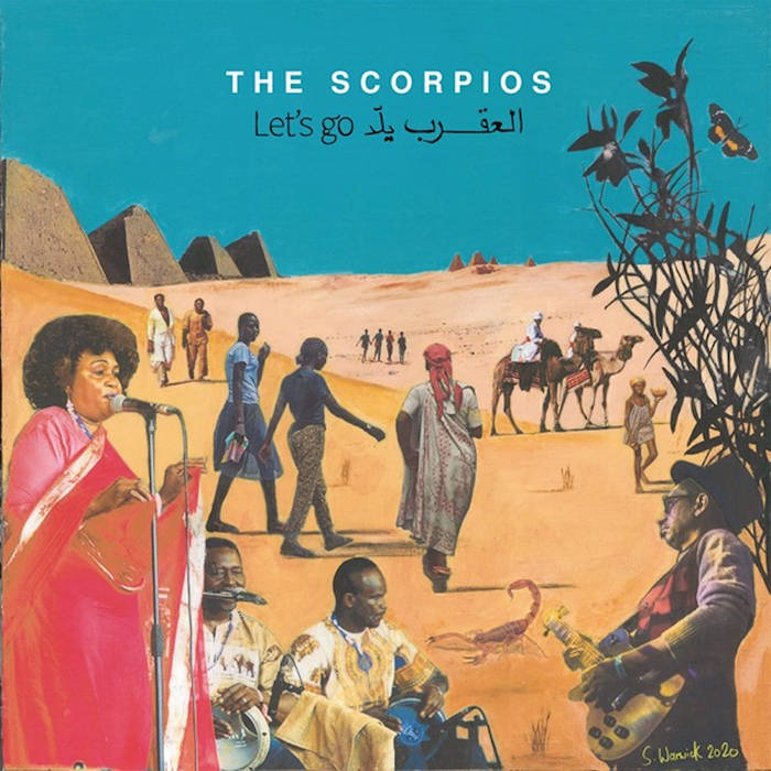 the scorpios Let's go CD cover