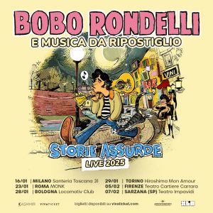 Bobo Rondelli tour 2025