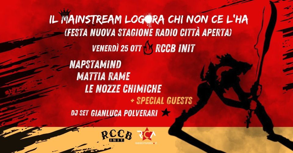 IL MAINSTREAM LOGORA CHI NON CE L’HA @RCCB INIT